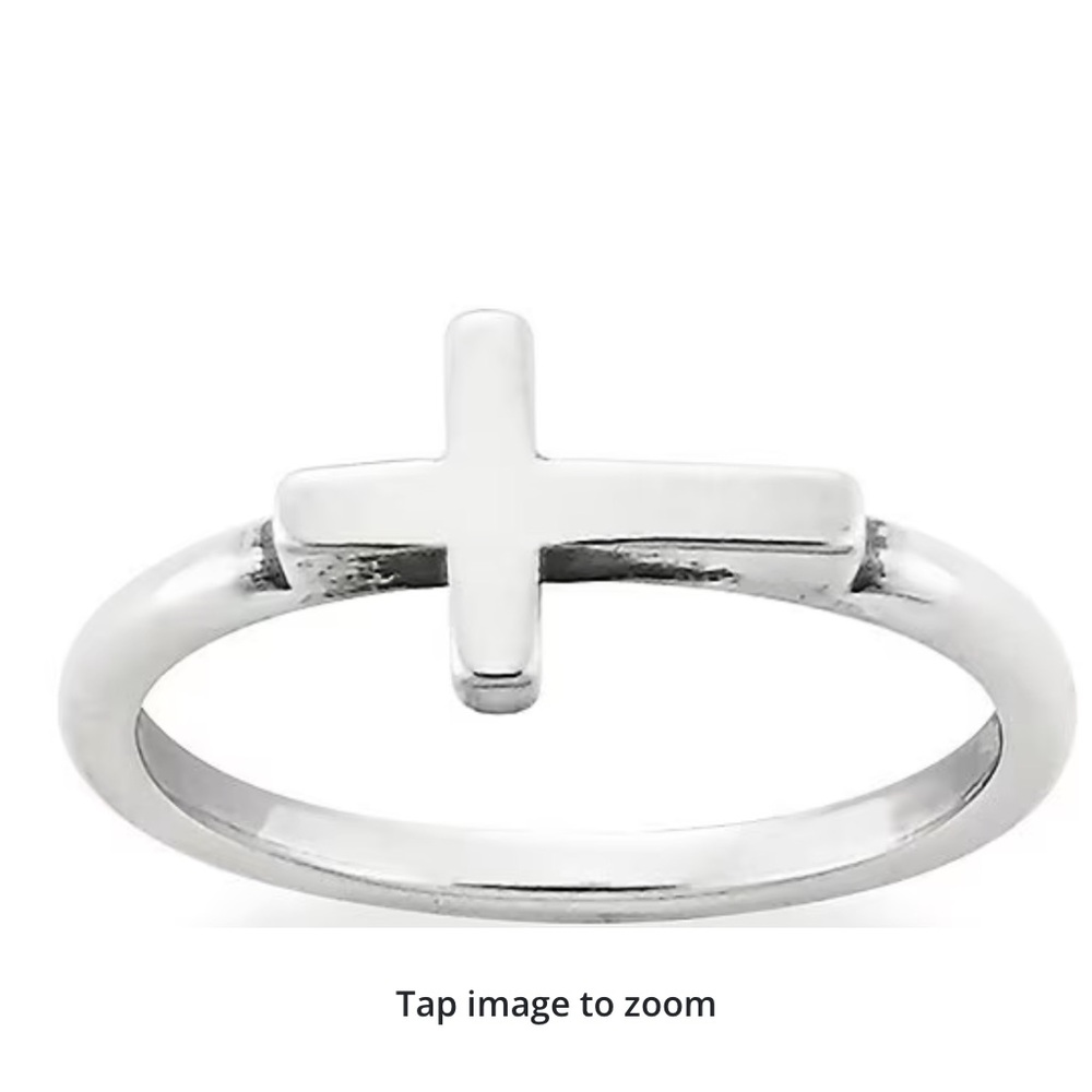 James Avery horizon cross ring